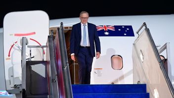 Visite de travail pour renforcer le partenariat stratégique, le Premier ministre australien Anthony Albanese arrive à Jakarta