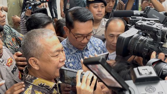 Pucat Usai Diperiksa KPK Terkait Korupsi Bank BJB, RK: Saya Tire