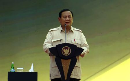 Kelakar Prabowo Soal Banyak Jenderal Polisi di Kabinetnya