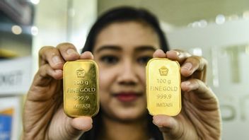 略约上涨,安塔姆黄金价格为每克1,330,000印尼盾
