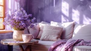 Kiat Memadukan Warna Lavender untuk Gaya Hidup Minimalis