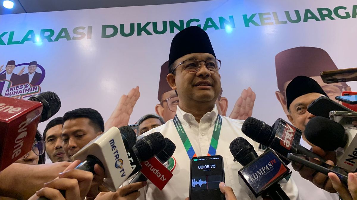 Anies Relax Reported To Bawaslu About The Lack Of Campaign Initial Funds