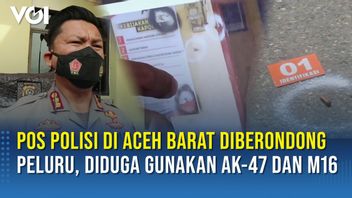 VIDÉO: La Police Enquête Sur 5 Personnes Liées à La Fusillade Du Poste De Police De West Aceh Panton Reu
