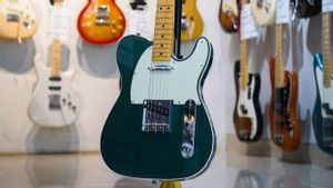 Fender Telecaster Signature Eross Candra Sold For IDR 125 Million For Donation To Palestine