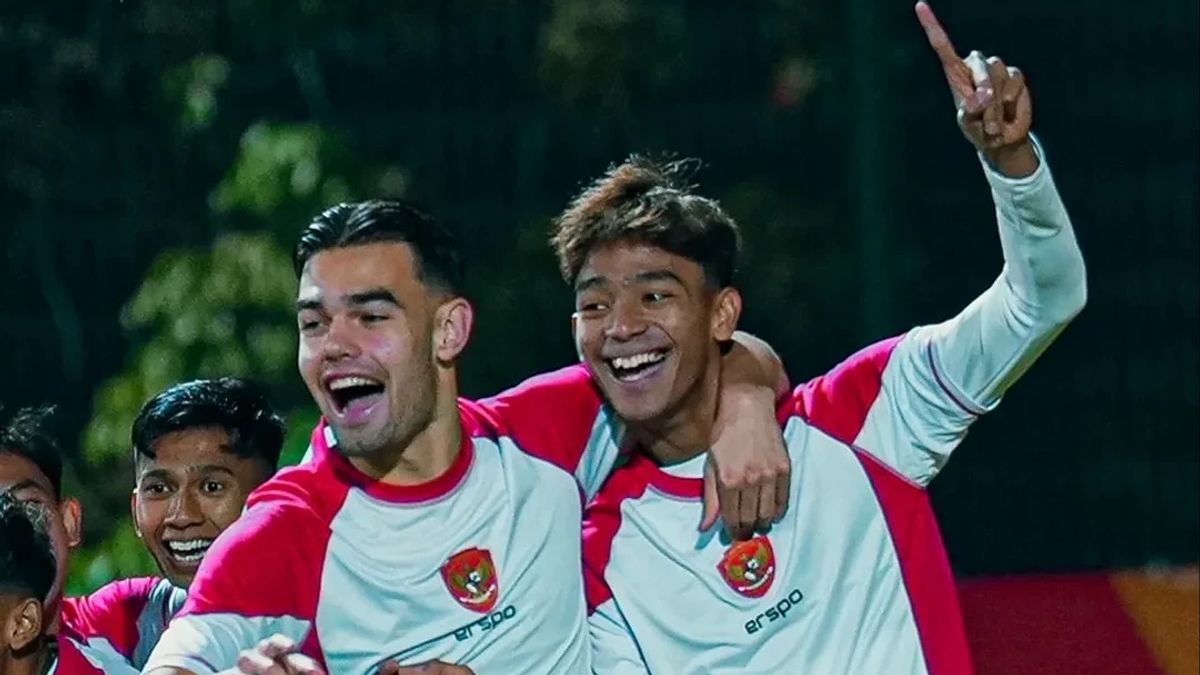 U-20印尼国家队演习,心理学会面