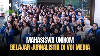 VOI Media Kedatangan Teman-teman Mahasiswa dari Bandung