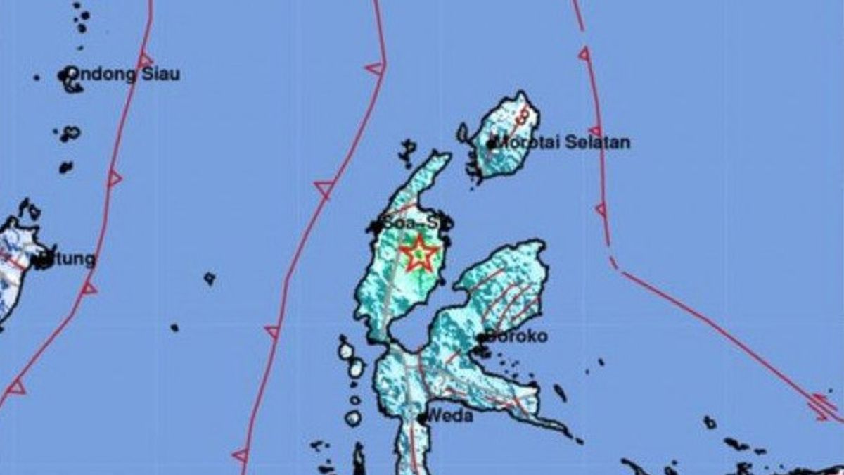61 Earthquakes Rocked Halmahera In The Last Two Days
