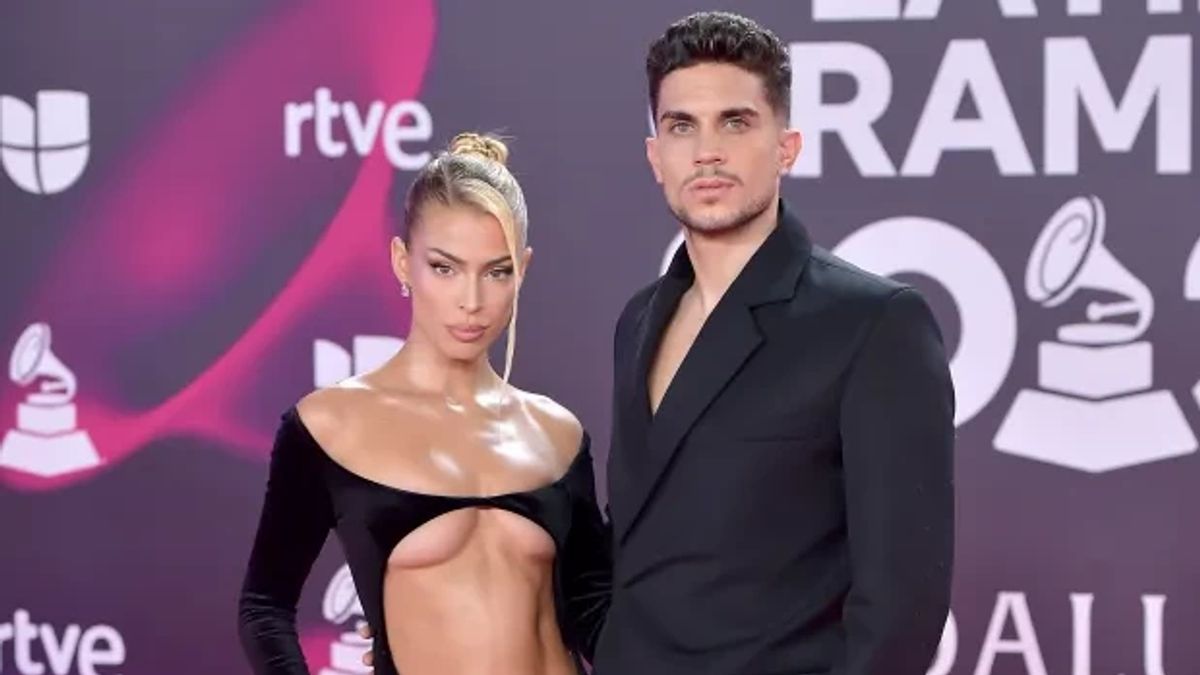 Marc Bartra's Girlfriend, Jessica Goicoechea Amazes At The Latin Grammy Awards In A Brave Dress