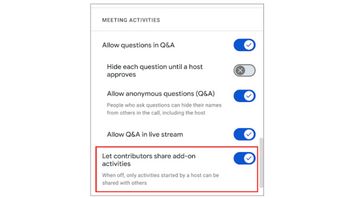 Google Meet Add Add Add-on Control For Hosts