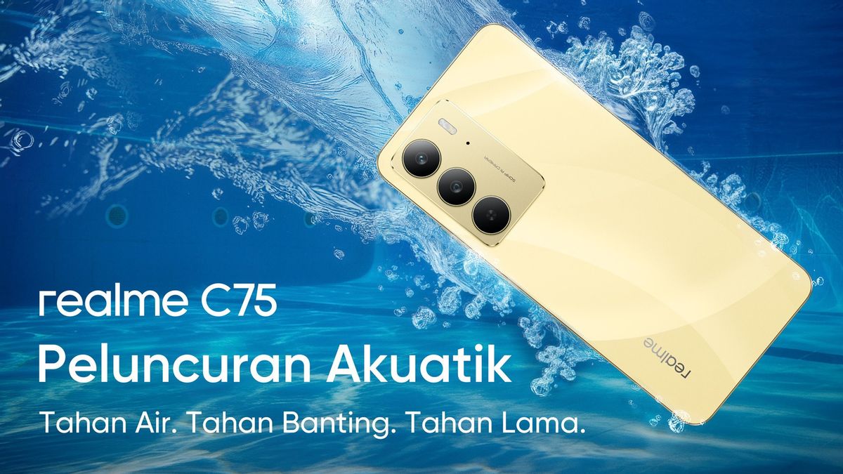 C75 Realme Ready To Come To Indonesia, Tough Smartphone With First IP68 & IP69 Certification In Its Class