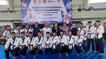 ケトゥムコニセンターがインドネシアテコンドー全国選手権2022を正式に開幕