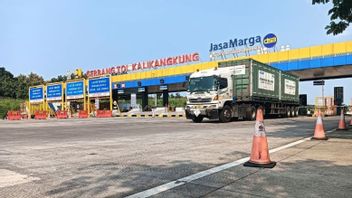 Homecomers Entering The Kalikangkung Toll Road Are Predicted To Be Nearly 500 Thousand Vehicles