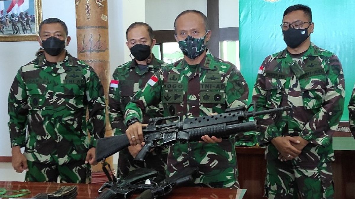 Pangdam Cenderawasih: 5 Senpi KSB Fabriqués Aux États-Unis N’appartiennent Pas Au TNI-Polri