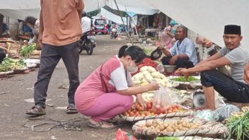 Anyar Market的基本食品价格急剧上涨,Cabe Merah上涨20万印尼盾