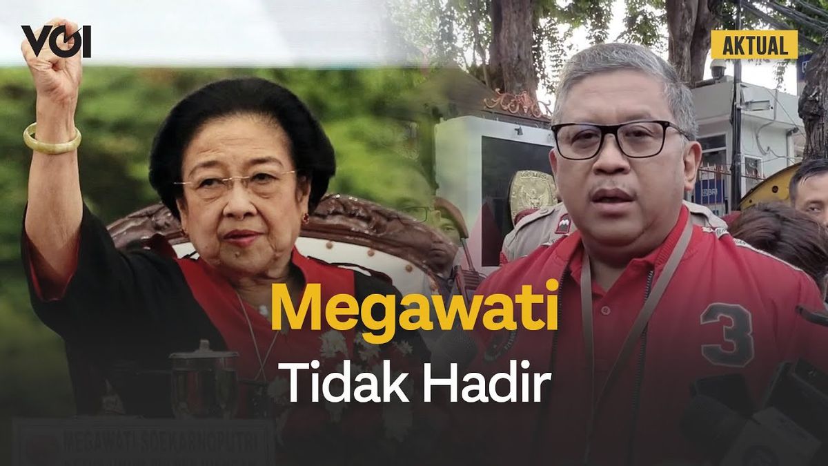 VIDEO: Megawati Soekarnoputri Not Present In The First Debate Of Presidential And Vice Presidential Candidates