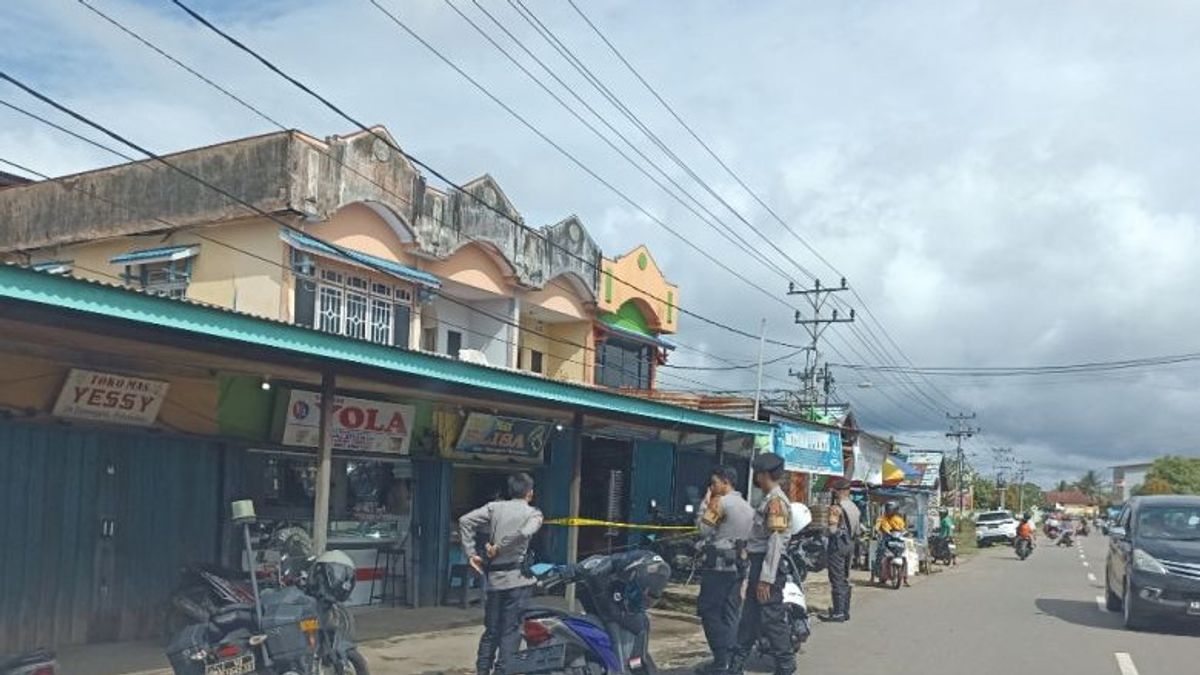 The Gold Store In Kapuas Hulu Was Broken Into, 3 Kg Jewelry Raib Digondol Thief