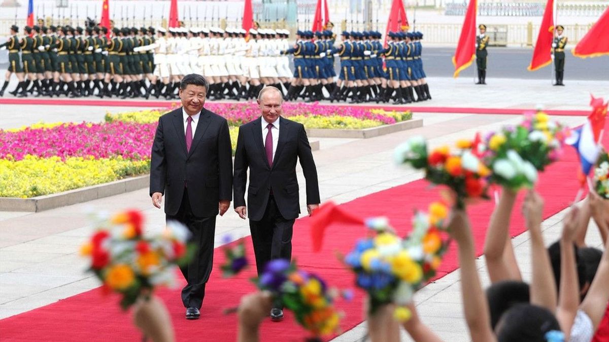 RRC 75th Anniversary, Putin Congratulations To President Xi