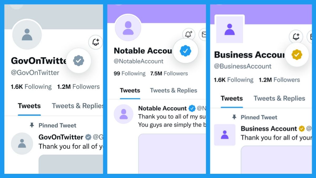 Twitter Officially Launches Checkmarks in Different Colors, What Are They?