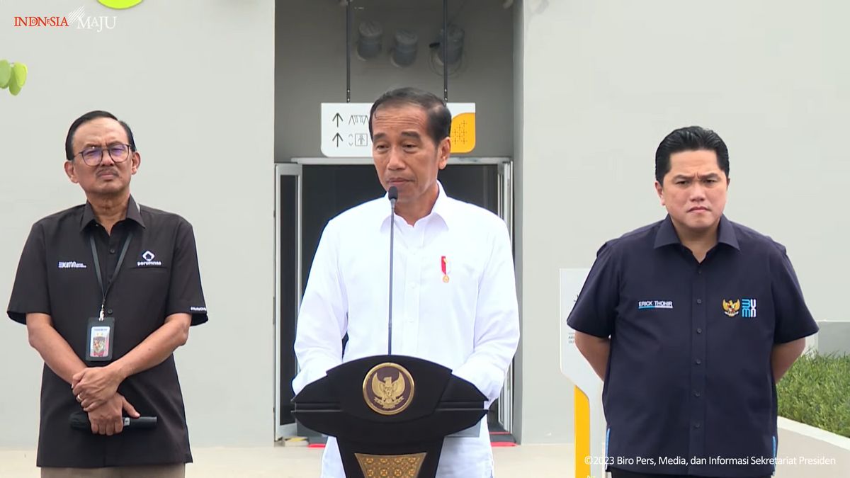 Resmikan Hunian Terintegrasi Milenial di Depok, Jokowi: Bangun Tidur, Mandi, Lompat Sudah di KRL 