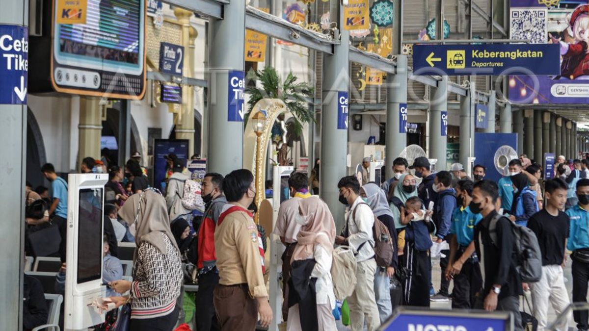 Arus Balik Mulai Meningkat, Tiket Kereta Lebaran 2026 Terjual 86,9 Persen