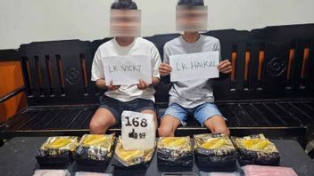 Central Sulawesi Police Arrested 2 Bandars, 7 Kg Of Methamphetamine Wrapped In Durian Plastics Confiscated