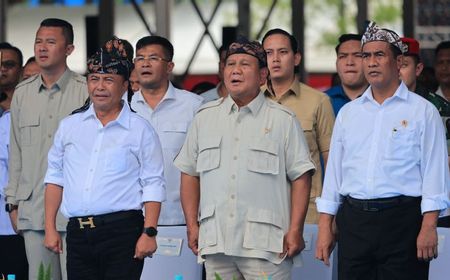 Prabowo Bicara Hubungan Pertanian dan Pertahanan di Hadapan Petani Sumedang