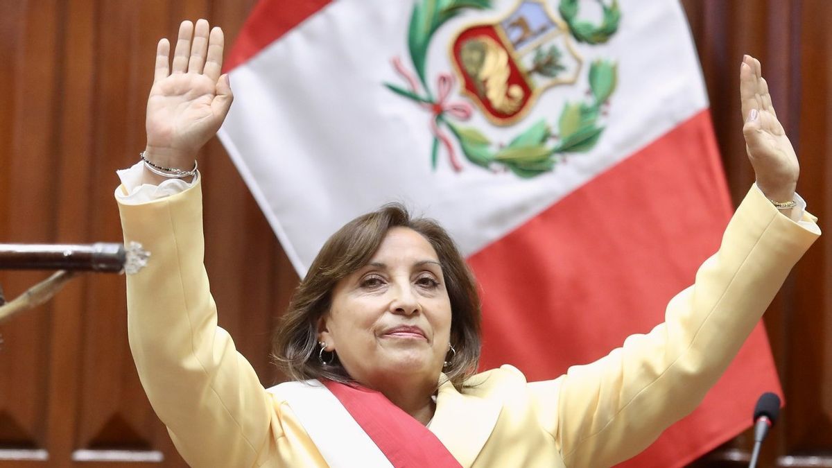Jabat Presiden Peru, Dina Bouarte: Saya Minta Perketahuan Senjata Politik Untuk Bentuk Pemerintahan Persatuan