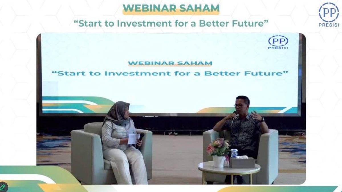 Increasing Awareness Of Stock Investing Profits, PPRE Selengganakan Webinar Saham 2024