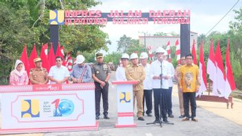 Telan Rp641 Billion, Jokowi Inaugurates 165 Km Regional Road Repairs In Southeast Sulawesi