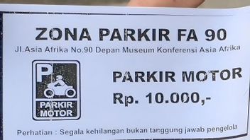 Price Gets, Illegal Parking Officers In Asia Africa Bandung Will Be Ordered
