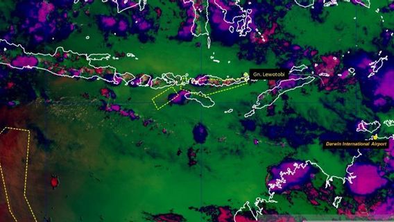 BMKG: Volcanic Ash Leads To Southwest-West Lewotobi, Undetected In Bali