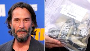 Jam Rolex Rp164 Juta Milik Keanu Reeves Ditemukan Setelah 2 Tahun Hilang