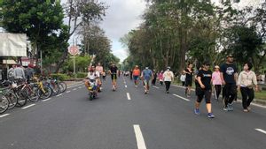 CFD Bali Dibuka Kembali, Masyarakat Antusias Berjalan Kaki hingga Naik Sepeda