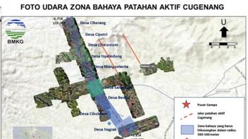 صدع زلزال Cianjur يسمى صدع BMKG الجديد