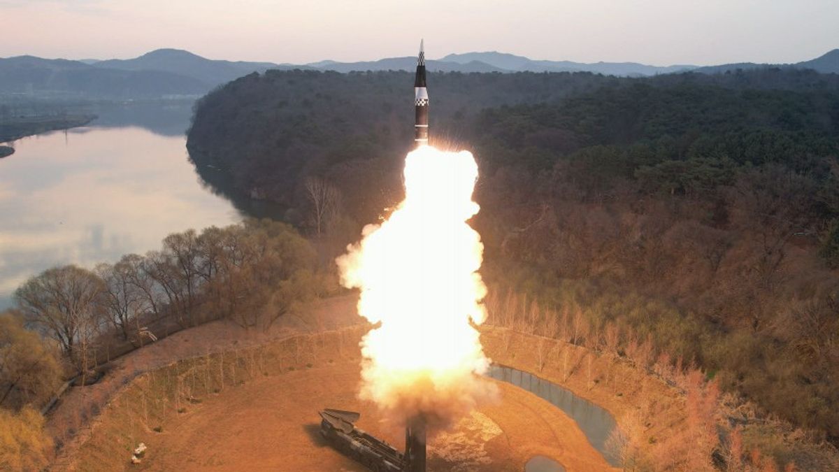 北朝鮮による中距離弾道ミサイル発射検知