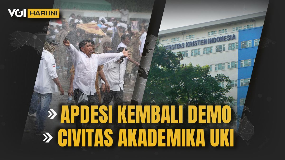 视频:VOI Today:DPR大楼举行的APDESI演示和UKI学术公民态度声明