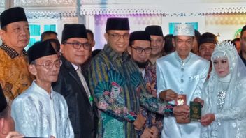 Relief Of Bulk Marriage Couples In Jakarta On Their Official Status