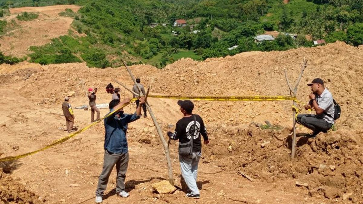 官员关闭龙目岛中部普拉布山的非法金矿
