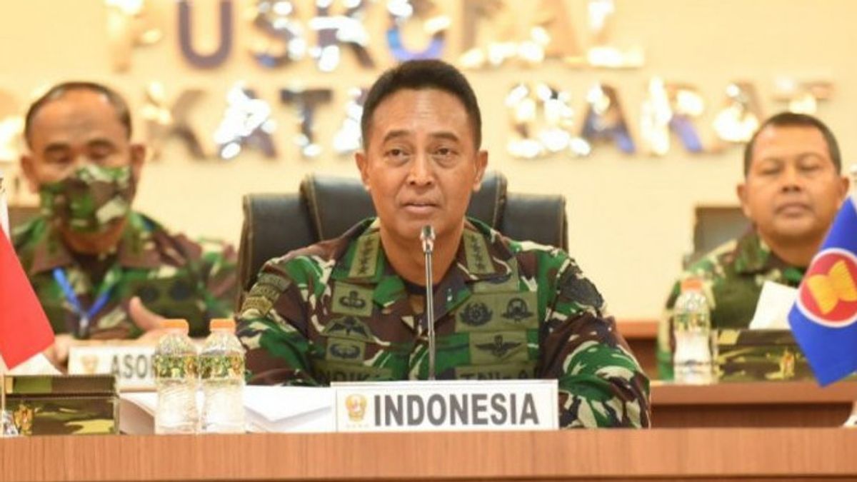 このpr将軍アンディカ・ペルカサは、TNI司令官であることをDPRによって承認された場合