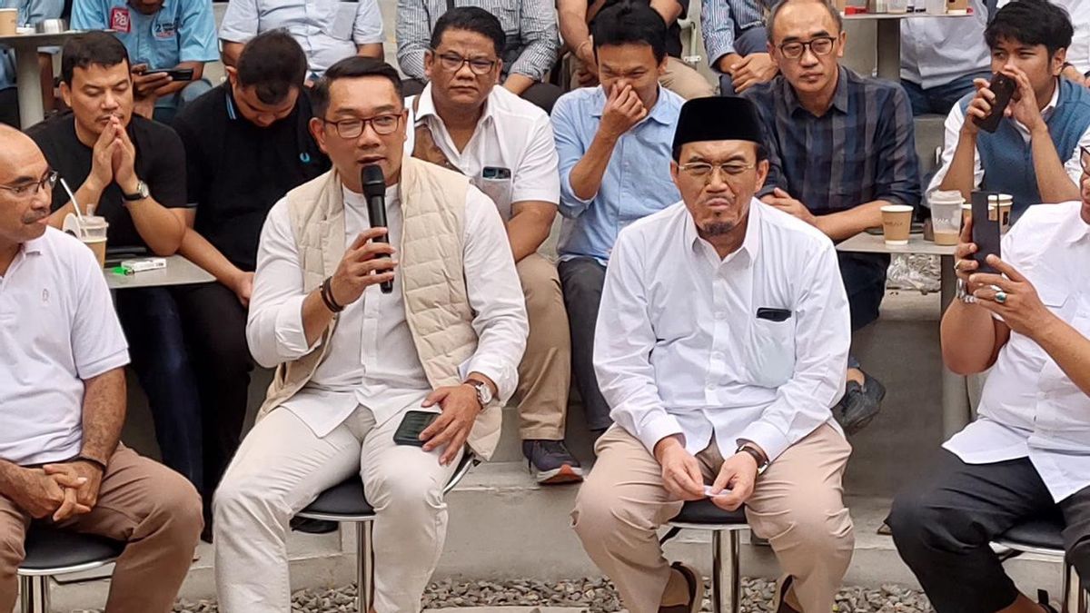 Ridwan Kamil A 70 idées, Klami pourrait résoudre le problème de Jakarta