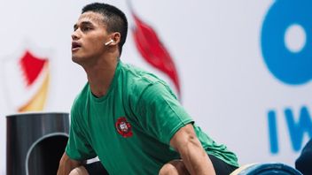 Rizki Juniansyah在打破世界纪录时不够合适