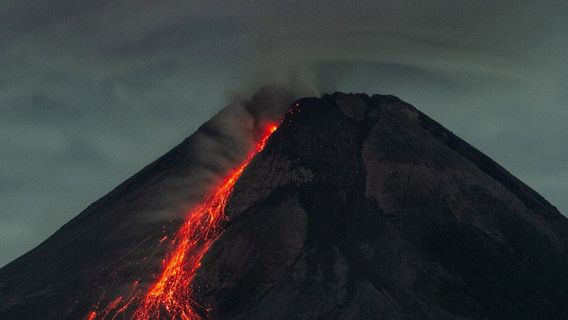 Potential Lava Flood Sleman BPBD Asks Merapi Slope Sand Miners To Obey Early Warning