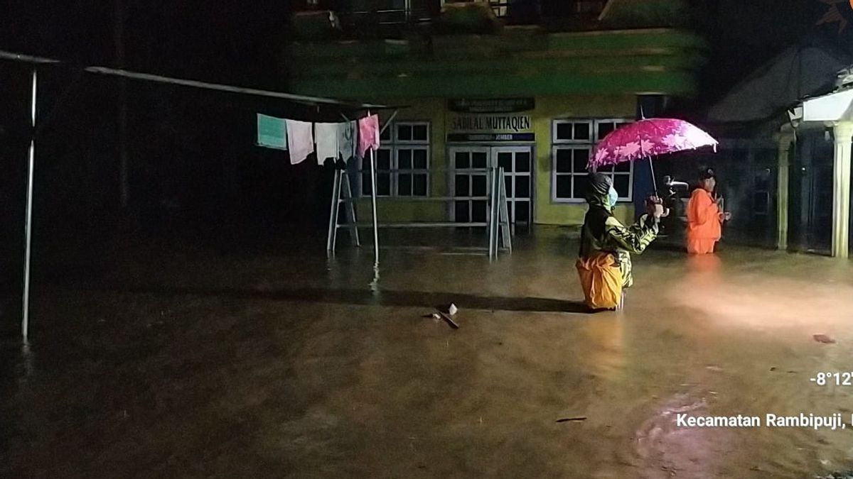 Jember Kembali Dilanda Banjir, Kini Meluas Hingga 5 Kecamatan