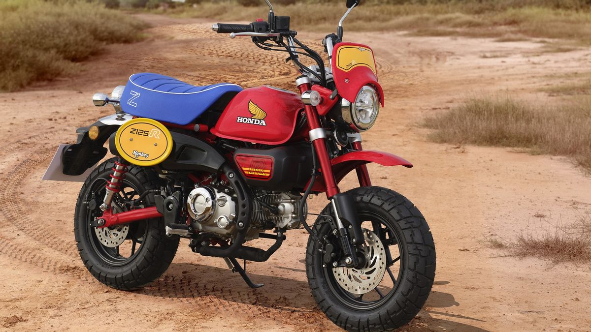 Honda Monkey Z125R édition limitée lance, voici les résultats