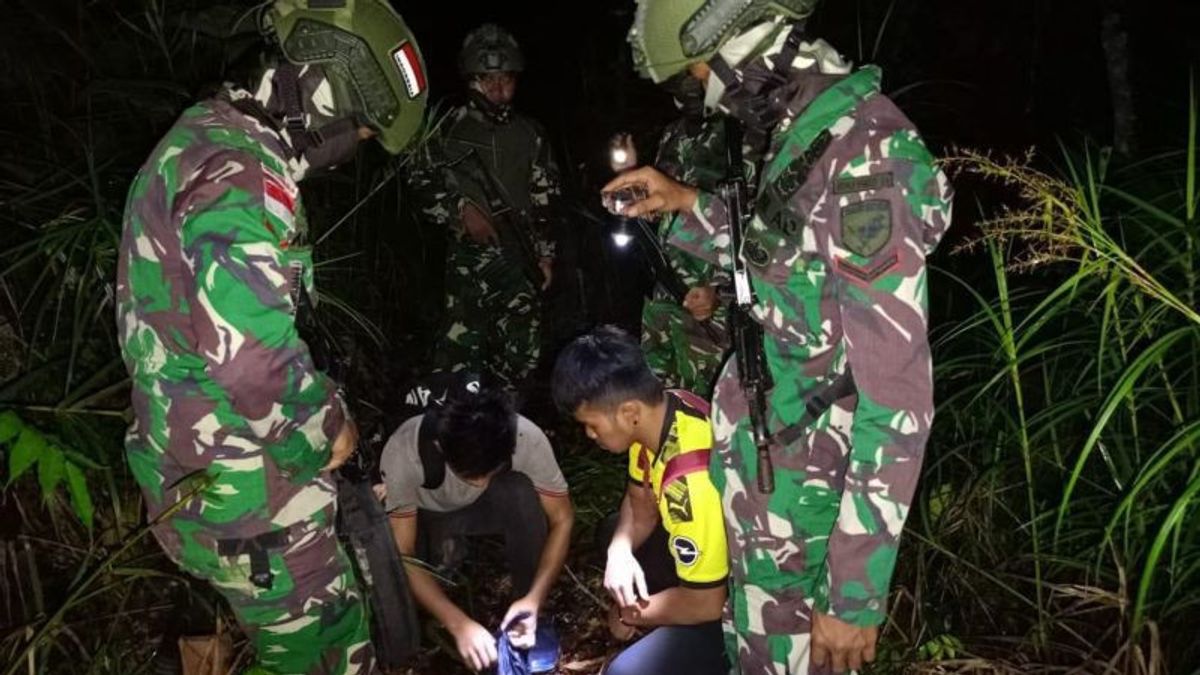 西加里曼丹通过“鼠路”进入印度尼西亚,2名马来西亚人携带Sabu被捕