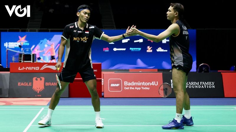 Fajar/Fikri Advance to the Semifinal of the 2026 Singapore Open