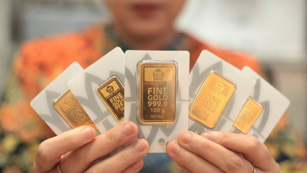 Le prix de l'or d'Antam a battu un nouveau record, Segram est vendu à 2,887 millions de roupies indonésiennes