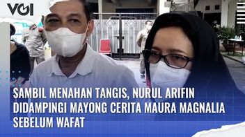 VIDEO: While Holding Back Tears, Nurul Arifin Accompanied By Mayong Tells Maura Magnalia Before Died