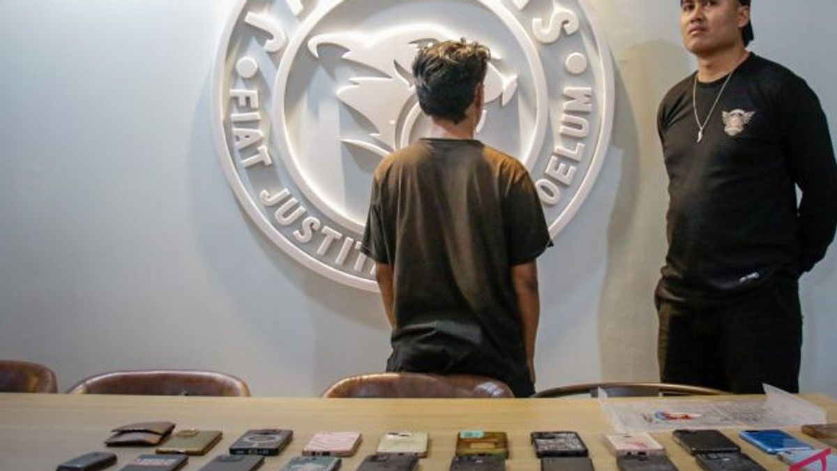 龙目岛加油站的21起手机盗窃案被揭露,宣布卡车司机受害者
