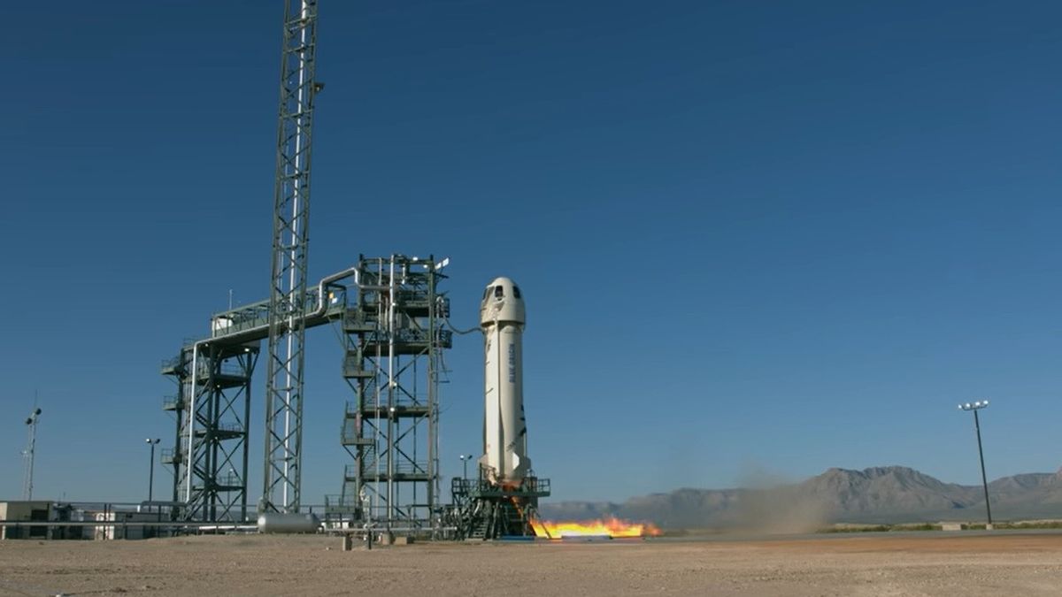 Blue Origin Jeff Bezos Opens Bid For First Space Tour In July